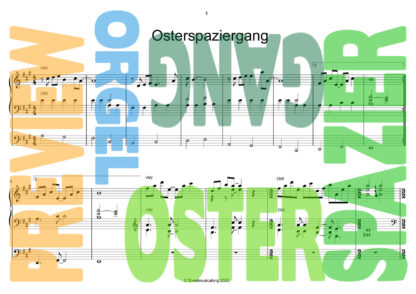 Osterspaziergang – Orgel
